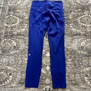 Lululemon Fast Free Tight 25" Nulux Cerulean Blue Women's Size 6